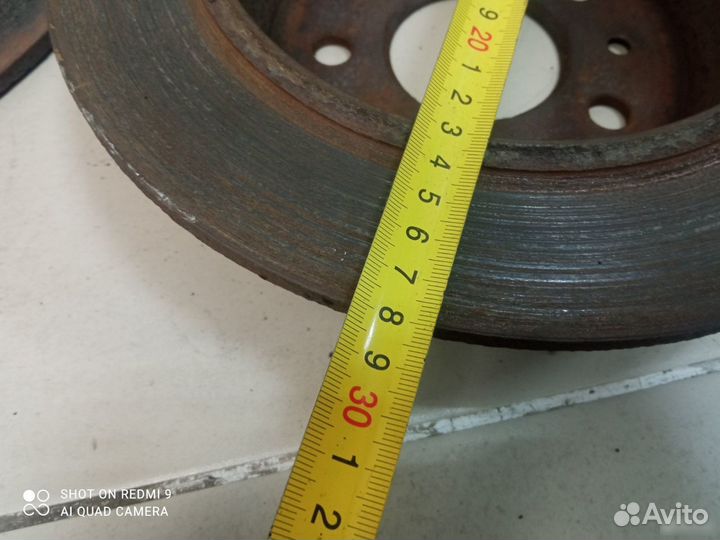 Диски тормозные задние Mercedes Benz Vito w638