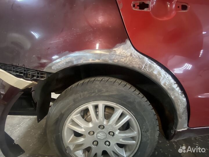 Suzuki SX4 ремонтные арки задних крыльев комплект