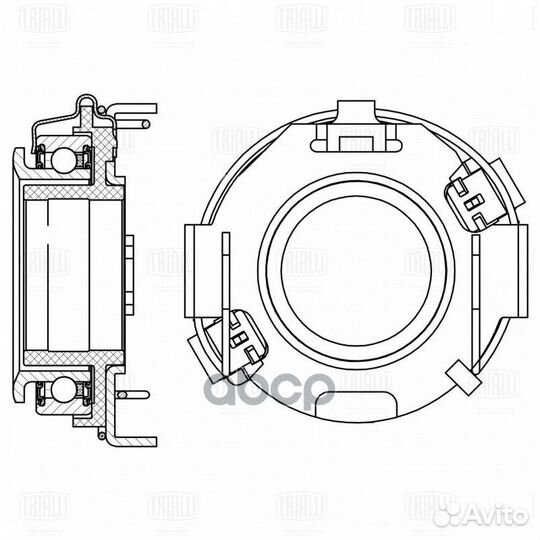 Муфта выкл. сцеп. для а/м Geely MK (08) /Emgran