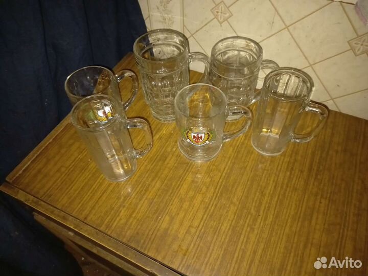 Бокалы пивные