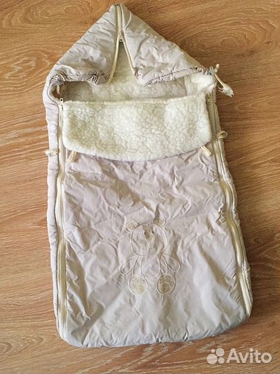 Конверт зимний на овчине