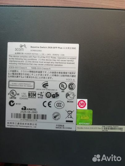 Коммутатор 3COM Baseline Plus Switch 2928