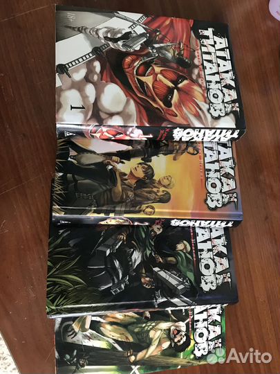 Манга книги комиксы Атака Титанов