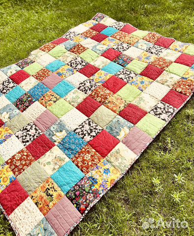 Одеяло лоскутное Летние мотивы