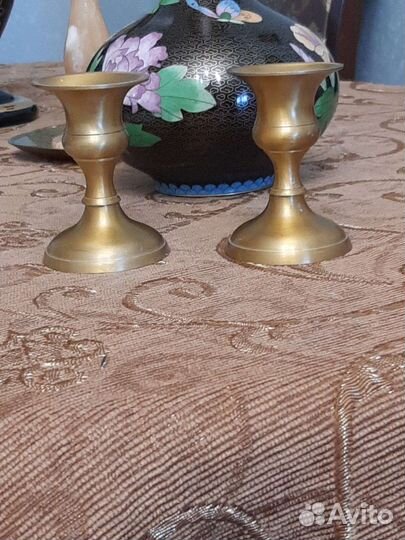 Подсвечник бронза