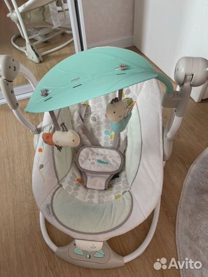 Электрическая детская качель