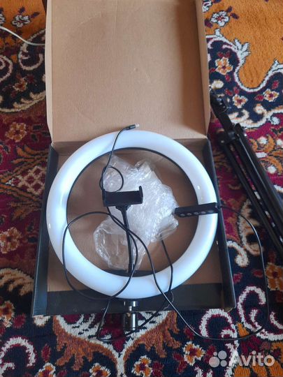 Кольцевая Лампа RGB LEF Light