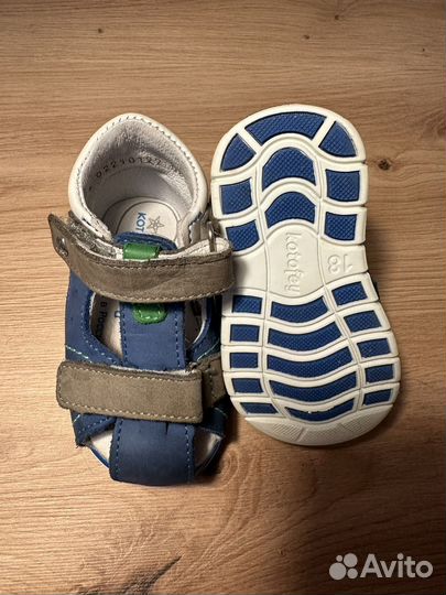 Сандалии Котофей для мальчика 18 размер