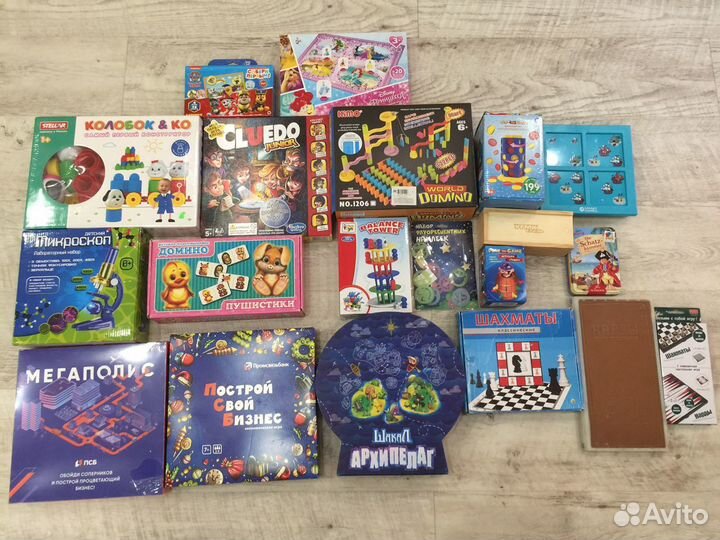 Настольные игры для разных возрастов