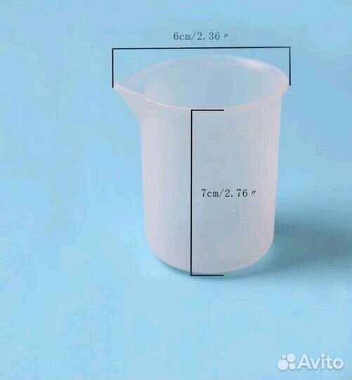 Стакан силиконовый для шоколада или мыла