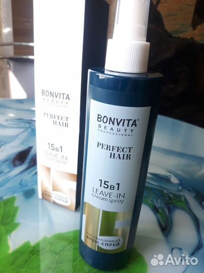 Несмываемый крем спрей для волос 15 в 1 bonvita