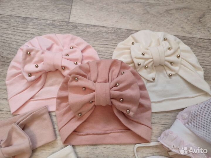 Шапки, повязки для малышей