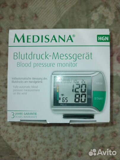 Тонометр на запястье новый