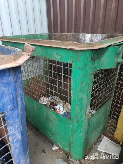 Контейнер для мусора, Бункер, мусорный бак 0.8 м3