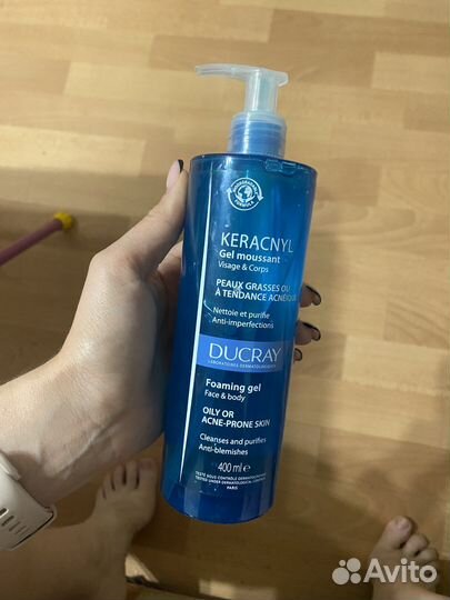 Ducray Очищающий пенящийся гель 