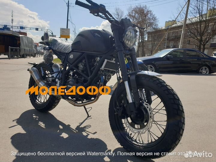 Мотоцикл Минск Minsk SCR 250 Black new + шлем