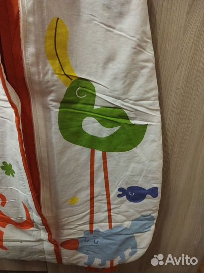 Спальный мешок(детское одеяло на молнии) IKEA