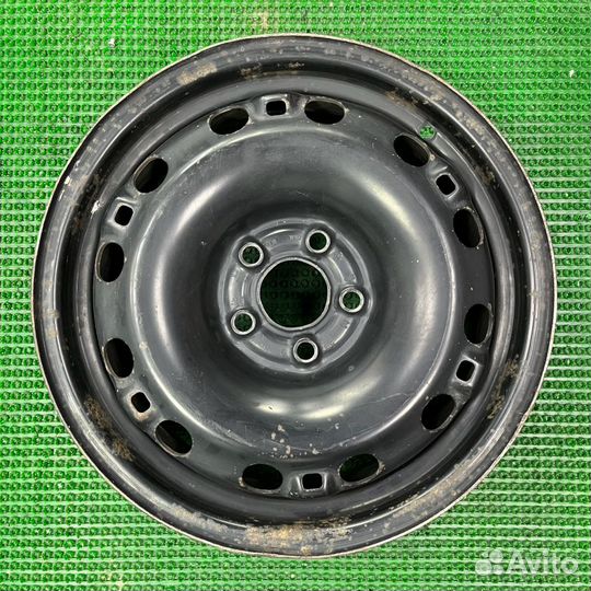 Диск.штамп R15 5x100 Polo, Fabia