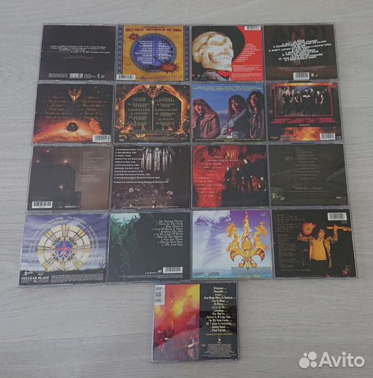 CD Malmsteen / Stratowarius / Gamma Ray / rage