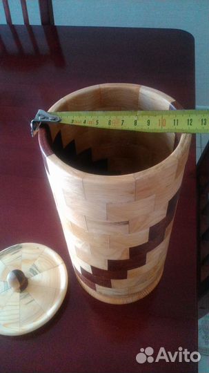 Деревянные банки для продуктов ручной работы