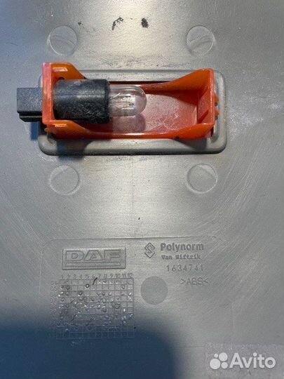 Накладка в салоне Daf