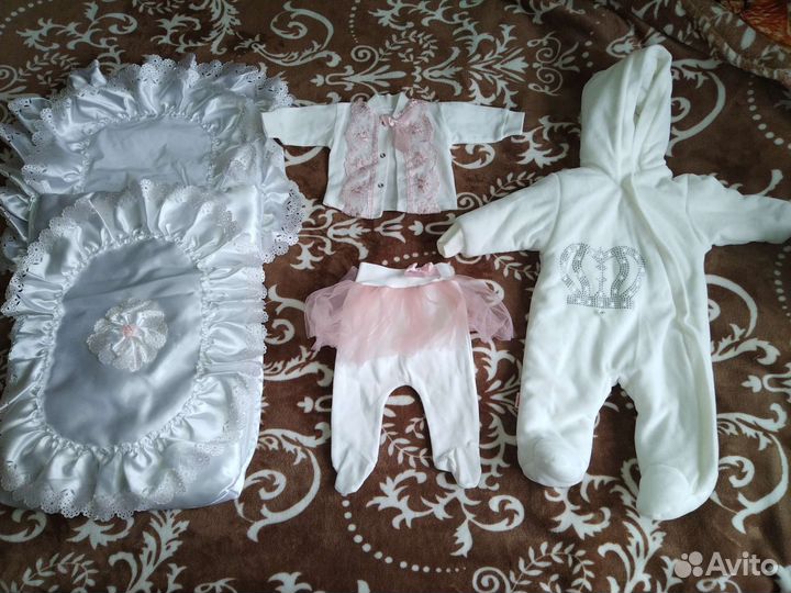 Конверт на выписку для девочки