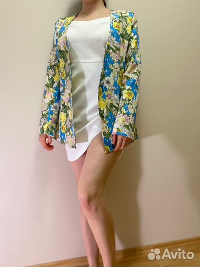 Удлиненный пиджак L