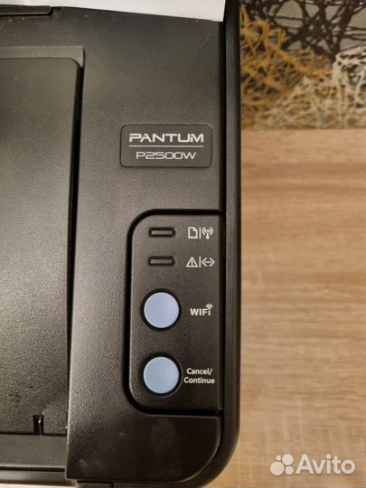 Принтер pantum p2500w с WI FI