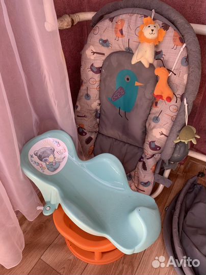 Шезлонг качели