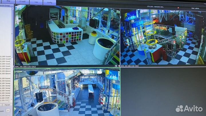 Монтаж систем видеонаблюдения, скуд, ос