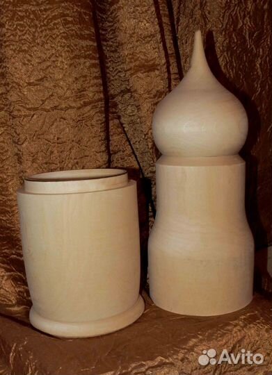 Деревянная заготовка футляр для бутылки