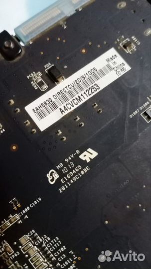 Видеокарта asus amd radeon hd 5830