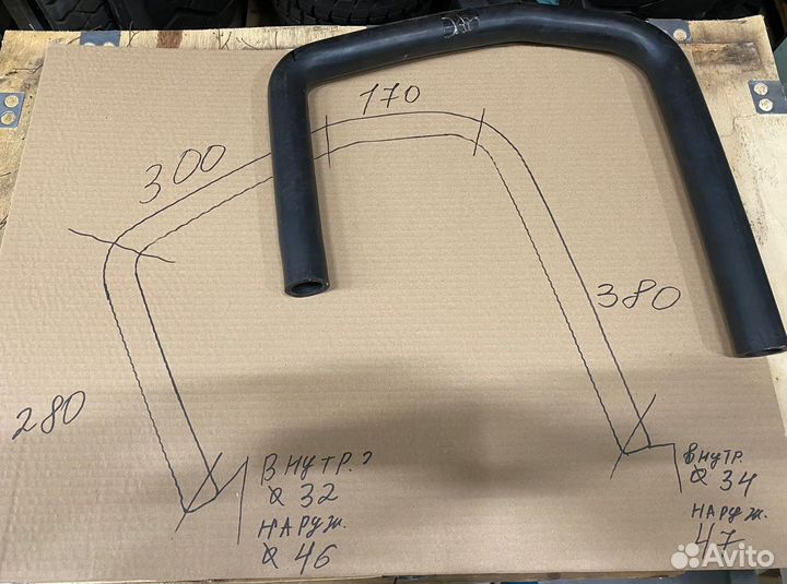Патрубок гидробака cpcd15(от бака к гидронасосу, с