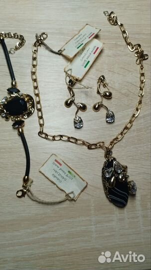 Серьги колье браслет Claudio Canzian