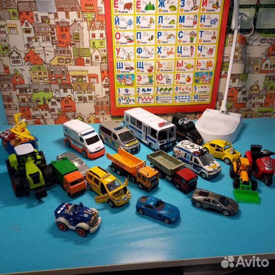 Детские машинки игрушки пакетом