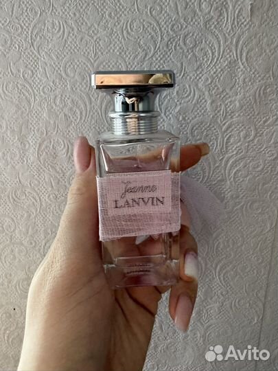 Парфюмерная вода lanvin jeanne