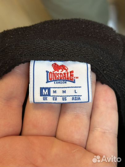 Зип худи lonsdale