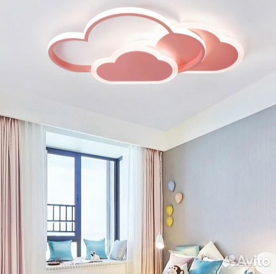 Облачный потолочный светильник новый