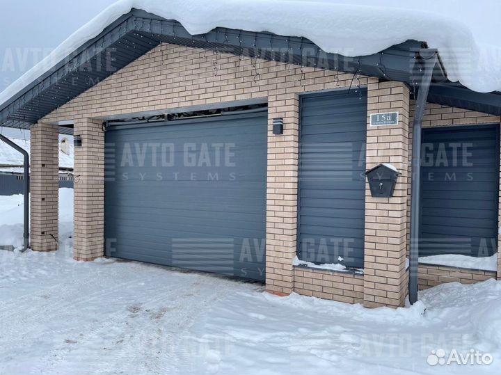 Секционные ворота