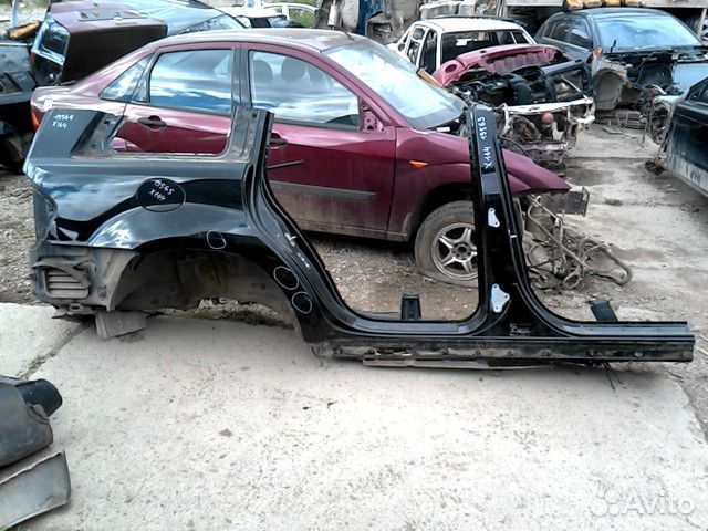 Порог со стойкой правый Mercedes Benz X164