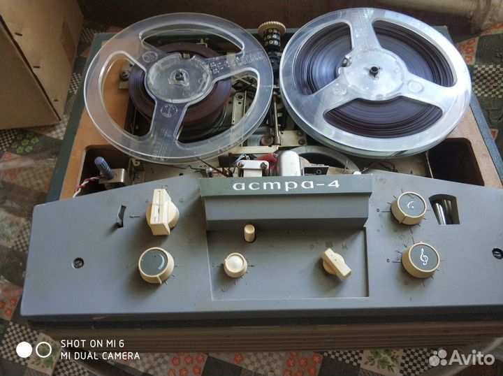 Катушечный магнитофон астра - 4