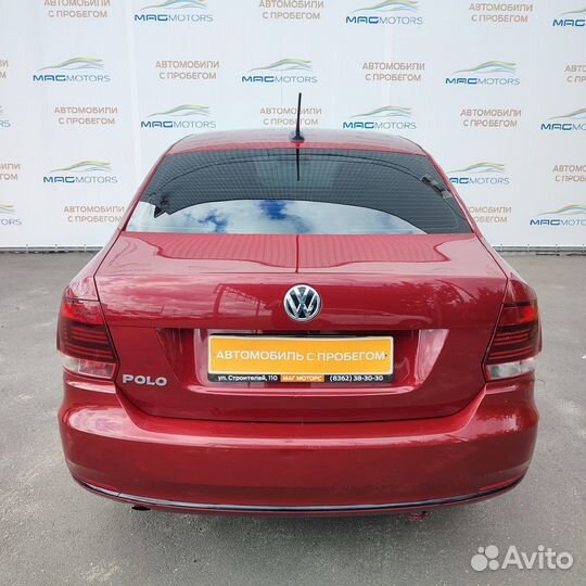 Volkswagen Polo 1.6 AT, 2019, 57 410 км