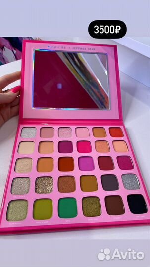 Тени morphe x jeffree star