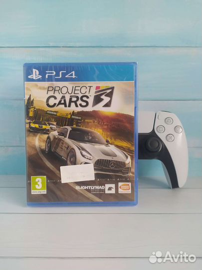 Диск PS4 Project cars 3 (новый)