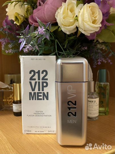 Тестер carolina herrera 212 Vip Men