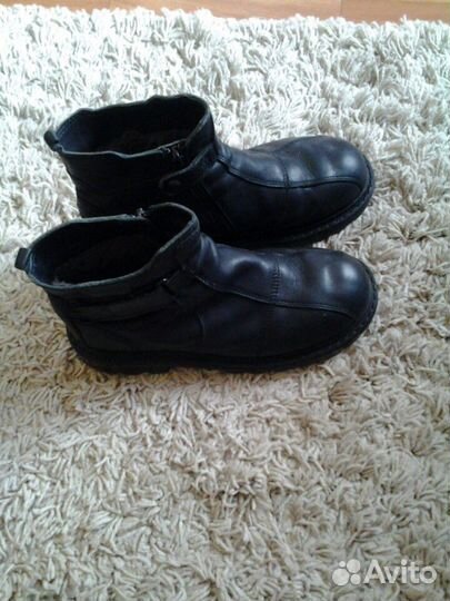 Сапожки нат. кожа
