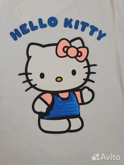 Футболка для девочки новая H&M Hello Kitty