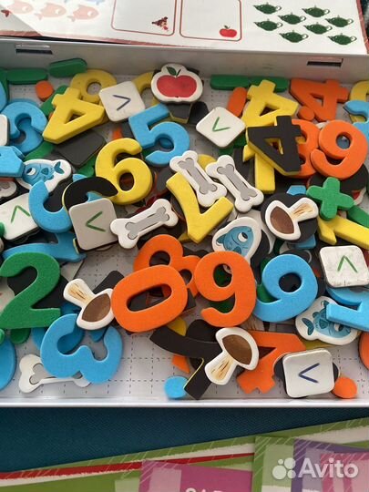 Цифры магнитные и счет