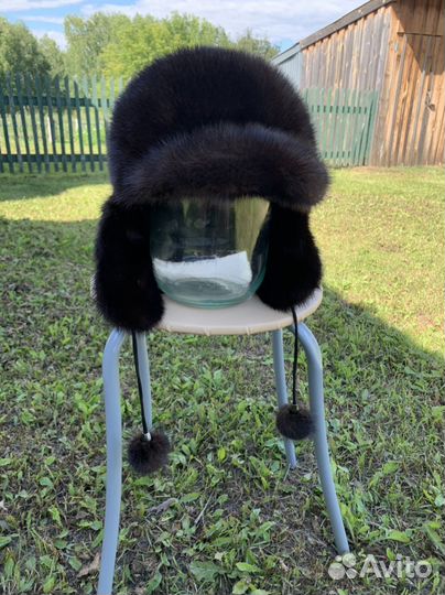 Шапка норковая женская