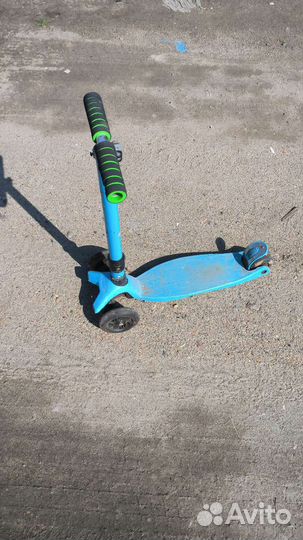 Самокат детский трехколесный бу